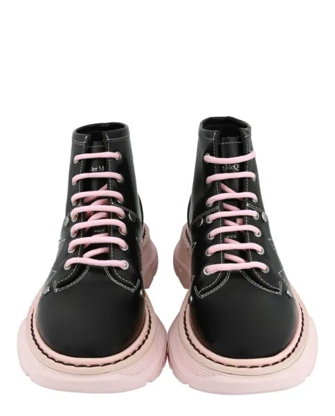 Ботинки Tread Slick на шнуровке Alexander McQueen, черный