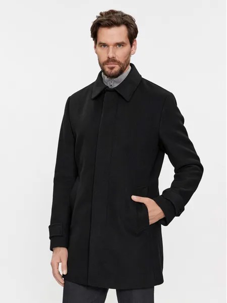 Пальто стандартного кроя S.Oliver, черный