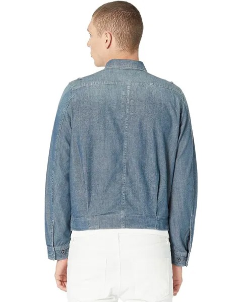Куртка G-Star Utility Flap Pocket Jacket, цвет Antic Faded Aegean Blue