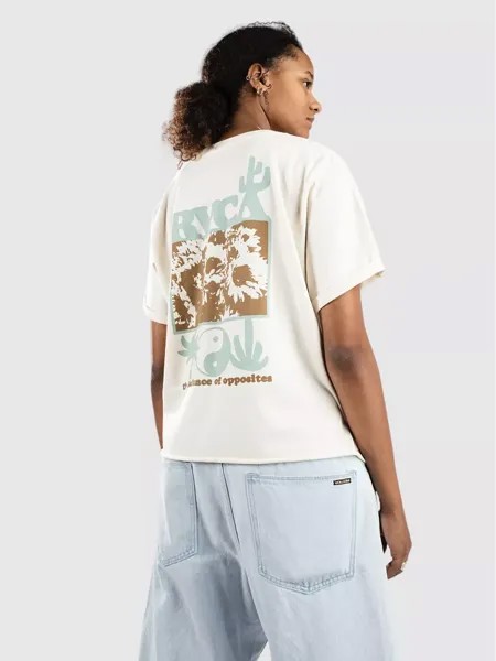 Футболка с открытыми манжетами сзади Rvca, белый