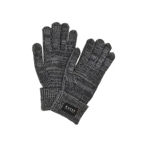 Перчатки GUESS, демисезон/зима, размер M, черный