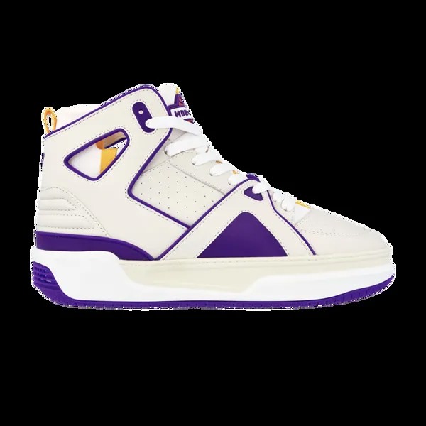 Кроссовки Just Don Basketball Courtside Hi 'White Purple', белый