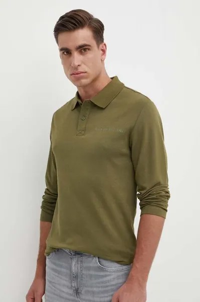 Лонгслив Guess, зеленый