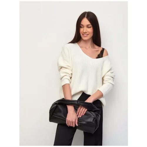 Пуловер Diana Delma, размер 42-46, белый