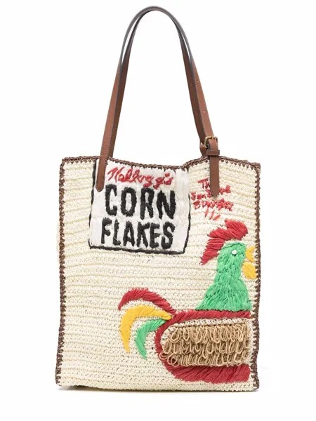 Anya Hindmarch сумка-тоут Corn Flakes
