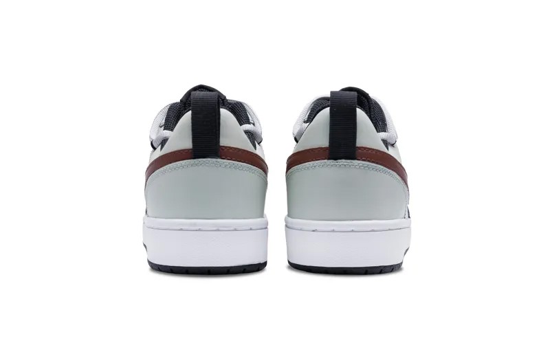 Кроссовки Nike Court Borough Skateboarding Shoes Women's Low-top Cyan/brown/white, синий/белый/серый