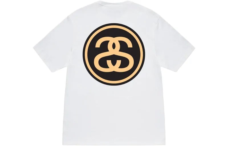 Праздничная футболка унисекс Stussy, хаки