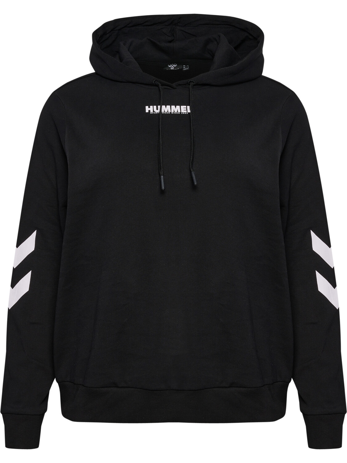 Толстовка Hummel Hoodie Hmllegacy Woman Hoodie Plus, черный