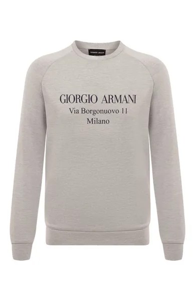 Хлопковый свитшот Giorgio Armani