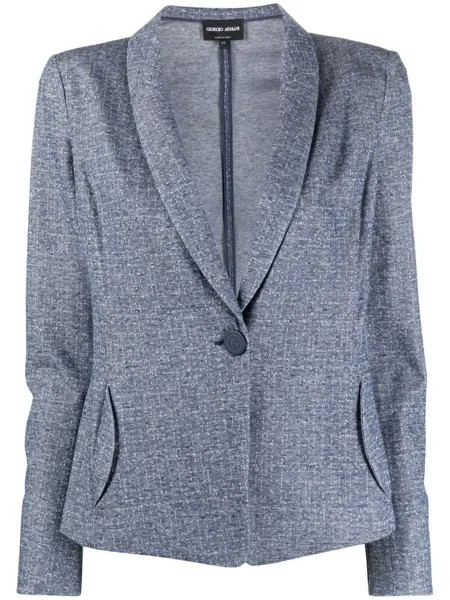 Giorgio Armani однобортный приталенный пиджак