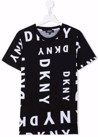 Dkny Kids футболка с логотипом