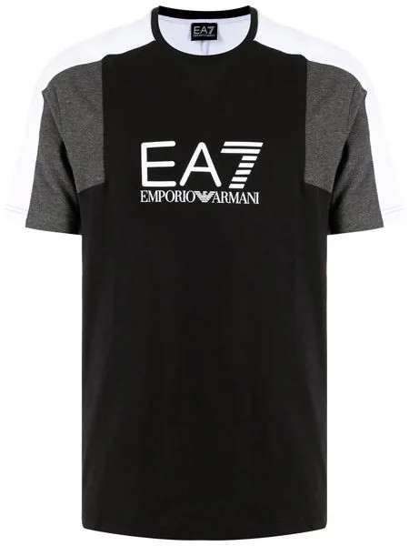 Ea7 Emporio Armani футболка с логотипом