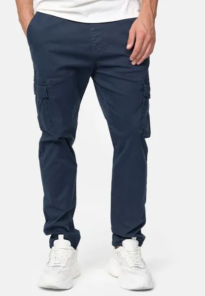 Брюки карго BROADWICK INDICODE JEANS, цвет navy