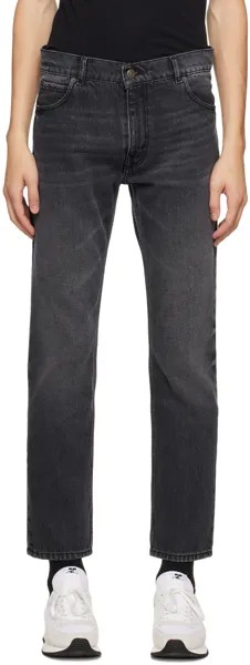 Серые выцветшие джинсы Courrèges