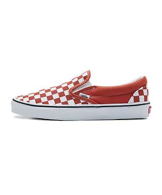 Vans Classic Slip-On - COLOR THEORY CHECKERBOARD BURNT OCHER VN0A7Q5DGWP1