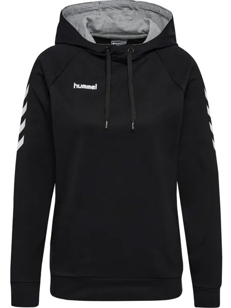 Толстовка Hummel Baumwoll Hoodie Hmlgo Cotton Hoodie Woman, черный
