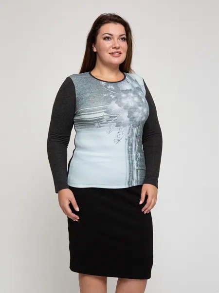 Джемпер женский Magic Lady cl8013_c02 серый 48 RU