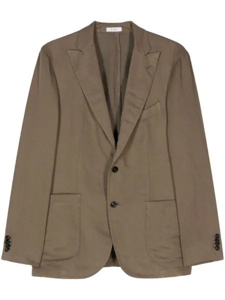 Boglioli однобортный пиджак K-Jacket, коричневый