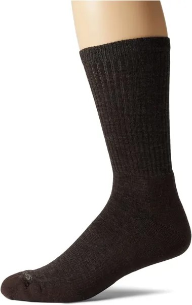 Повседневные однотонные носки в рубчик Smartwool, цвет Chestnut