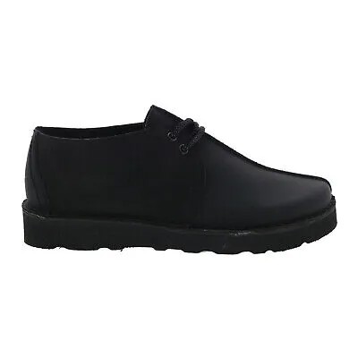 Черные оксфорды и туфли на шнуровке Clarks Desert Trek Hiker с простым носком