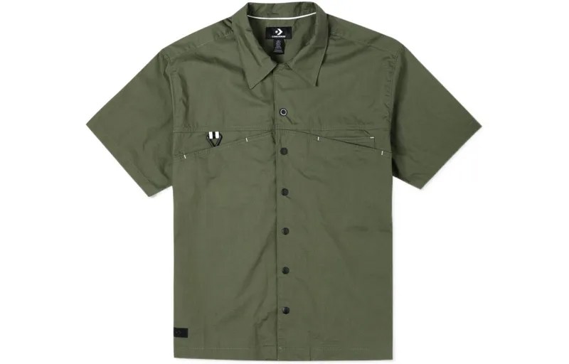 Рубашка Конверс унисекс Converse, цвет Army Green