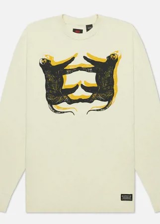 Мужской лонгслив Levi's Skateboarding Graphic Box, цвет бежевый, размер S