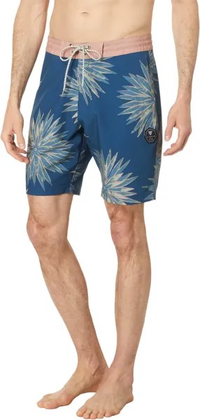 Шорты для плавания Oaxaca Dreams 18,5 дюймов VISSLA, цвет Dark Denim