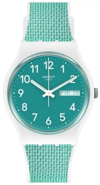 Наручные часы женские Swatch POOL LIGHT GW714 бирюзовые