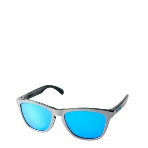 [OO9245-5954] Мужские солнцезащитные очки Oakley (азиатская посадка) Frogskins — серебристый флажок