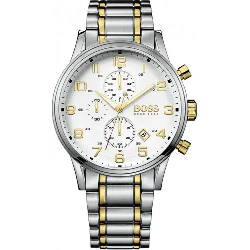 Наручные часы мужские HUGO BOSS HB1513236 серебристые