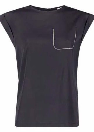 Peserico футболка с имитацией кармана