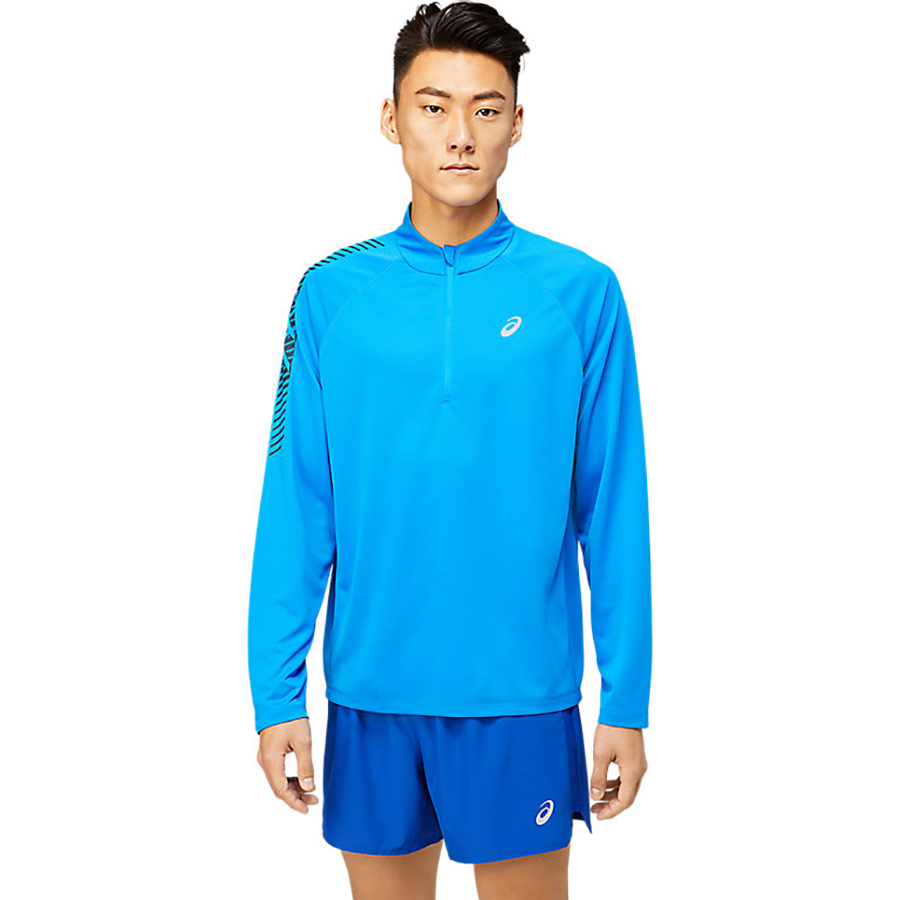 Лонгслив мужской Asics 2011B053-404 синий L