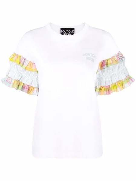 Boutique Moschino футболка с оборками