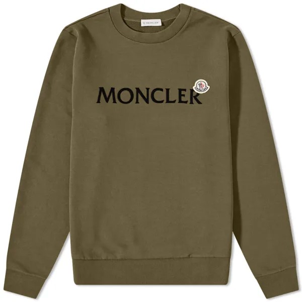 Толстовка Moncler Trademark Logo Crew Sweat
