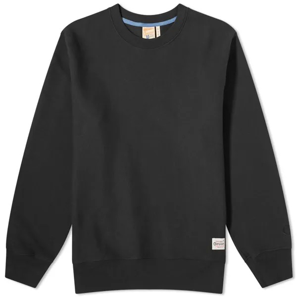 Свитер Champion Made In Usa Reverse Weave Crew Sweat, цвет New Ebony