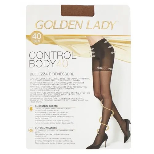 Колготки Golden Lady Control Body 40 den, размер 3-M, daino (бежевый)