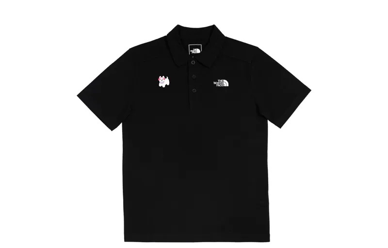 Рубашка поло мужская черная The North Face, черный