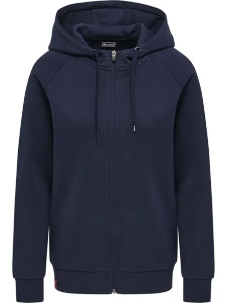 Толстовка Hummel Hoodie Hmlred Classic Zip Hoodie Woman, морской