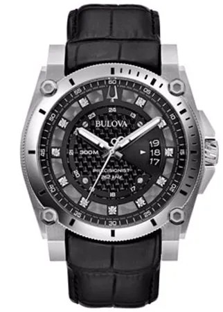 Японские наручные  мужские часы Bulova 96D147. Коллекция Precisionist