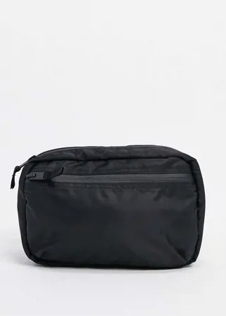 Черная сумка-кошелек через плечо Selected Homme-Черный цвет
