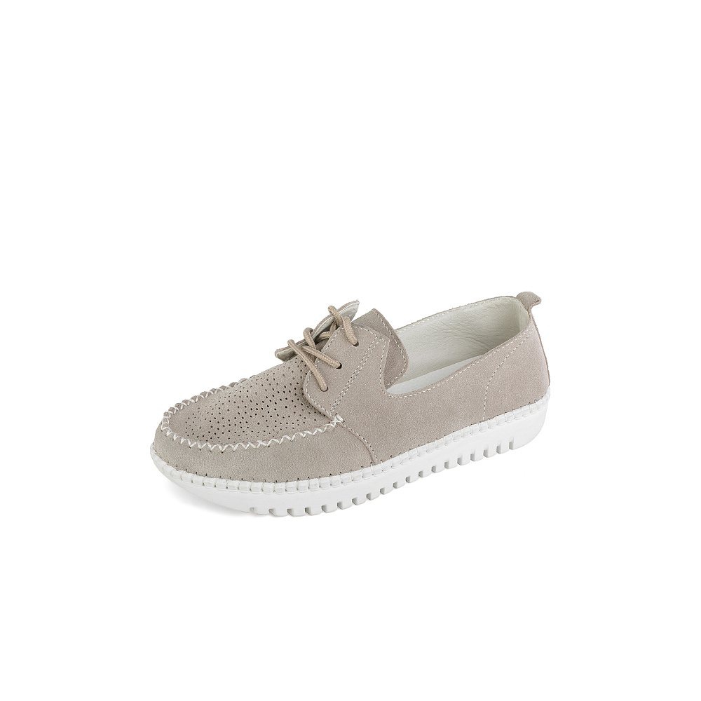Мокасины женские ZENDEN comfort 40-33WA-175FS серые 41 RU