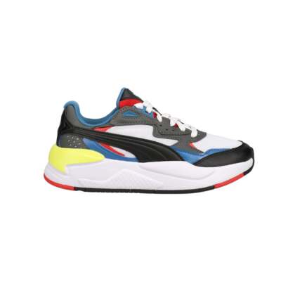 Puma XRay Speed Lace Up Youth Boys Серые кроссовки Повседневная обувь 384898-02