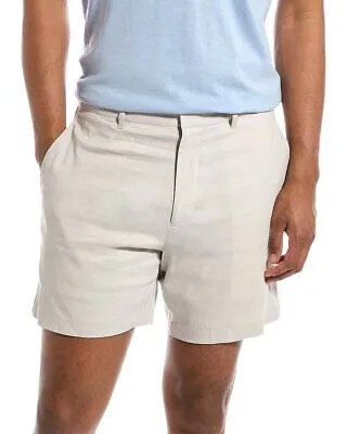 Короткие мужские шорты из льняной смеси Theory Curtis 36