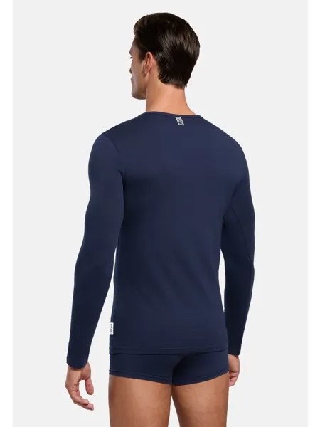 Лонгслив Bikkembergs, темно-синий