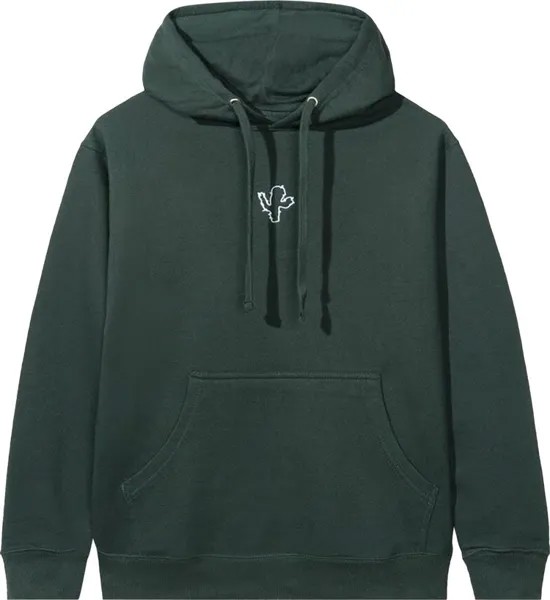 Толстовка Anti Social Social Club x Cactus Plant Flea Market Hooded Sweatshirt 'Green', зеленый