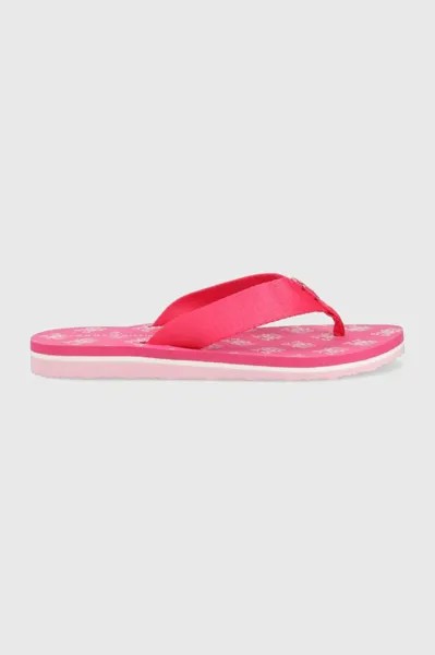 Шлепанцы TH ELEVATED FLIP FLOP Tommy Hilfiger, розовый