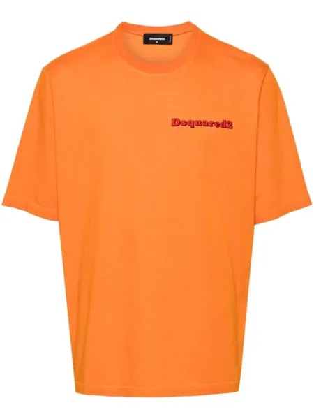 Футболка Skater Fit Dsquared2, оранжевый