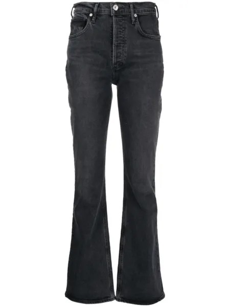 Джинсы bootcut с завышенной талией Citizens of Humanity, черный