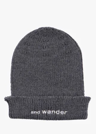 Шапка And Wander Merino Wool Cap