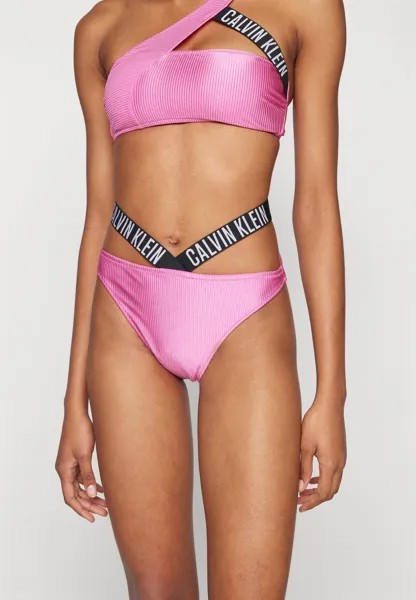 Плавки бикини HIGH LEG CHEEKY Calvin Klein Swimwear, цвет bold pink